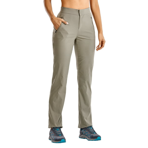 Sugar Pocket Womens Outdoor Walking Tousers Running Pants with Side Pocket 